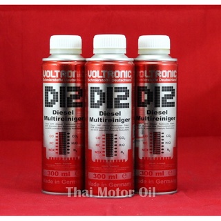Voltronic D12 Diesel Leichtgangig สารทำความสะอาดระบบเชื้อเพลิงและระบบไอเสียสำหรับเครื่องยนต์ดีเซล