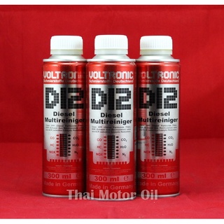 Voltronic D12 Diesel Leichtgangig สารทำความสะอาดระบบเชื้อเพลิงและระบบไอเสียสำหรับเครื่องยนต์ดีเซล