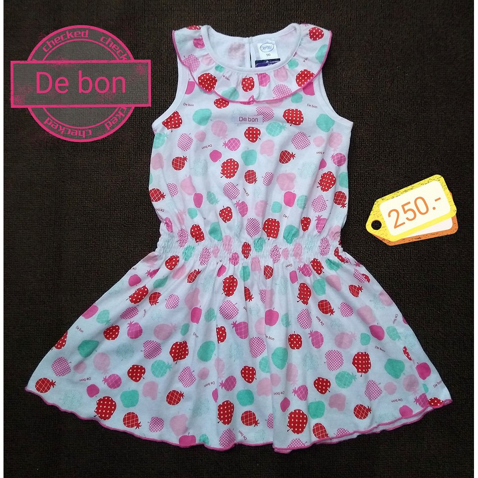 ชุดเด็กผู้หญิง Debon (enfant) ตัดปป้ายsize70 (3-6) เดือน