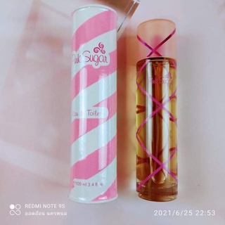 AQUOLINA Pink Sugar edt 100ml หอมหวาน รถน้ำตาลคว่ำ ขนมหวาน สายไหมมาเตร็มทรี่! คุ้มมาก กำลังลดราคาครับ