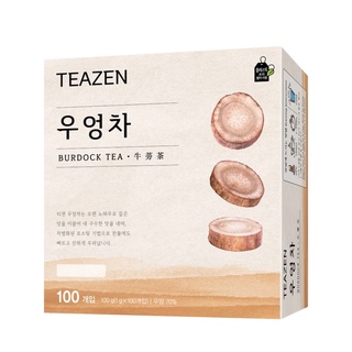 Teazenชารากไม้ Burdock tea🌿 ชาอูอองสมุรไพรเกาหลี🌿 บำรุงเลือด บำรุงมดลูก ลดไขมันในเลือด เส้นเลือดอุดตัน ลดคอเลสเตอรอล