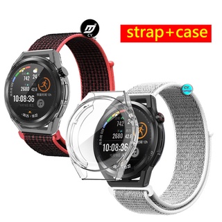 สาย huawei watch GT Runner สายรัด สายไนลอน สาย huawei GT Runner  สาย สายรัดข้อมือกีฬา เคส huawei watch GT Runner เคส เกราะป้องกัน