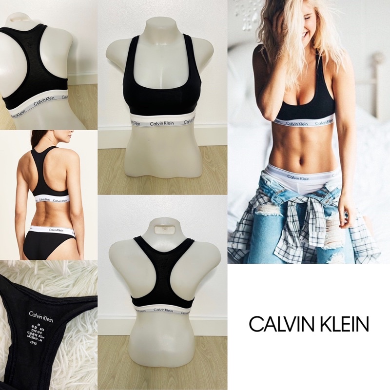 💓Clavin Klein💓 size M เหมาะกับ S-M  อก 32-34 มือสอง แบรนด์แท้ 💯