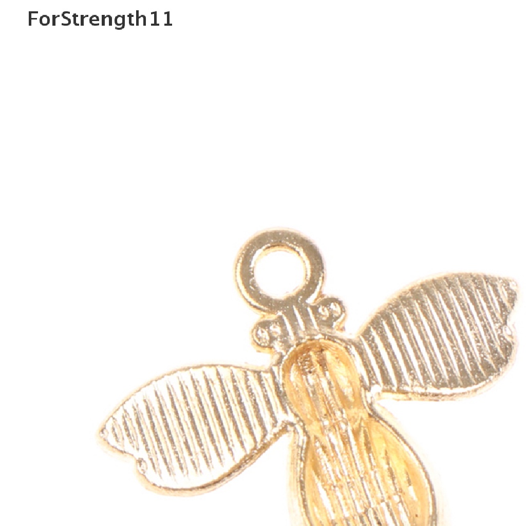 ForStrength 10Pcs Enamel Cute Animal Bee Charms Pendant For Women Necklaces Jewelry Making . #2