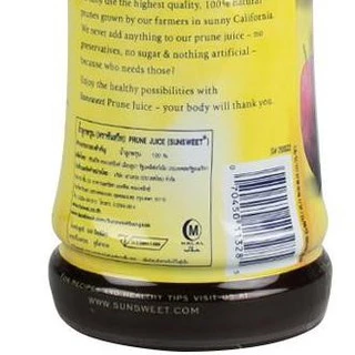 ซันสวีท น้ำลูกพรุน 946 มล. Sunsweet Prune Juice 946ml.