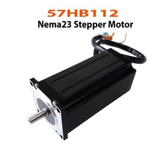 57HB112-(Sigle Shaft). Nema23 Stepper Motor. SKU:000341-G1