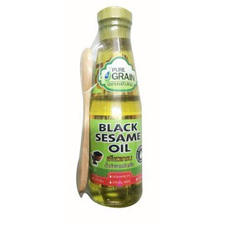 Puregrain Black Sesame Oil 900ml เพียวเกรนน้ำมันงาดำ 900 มล