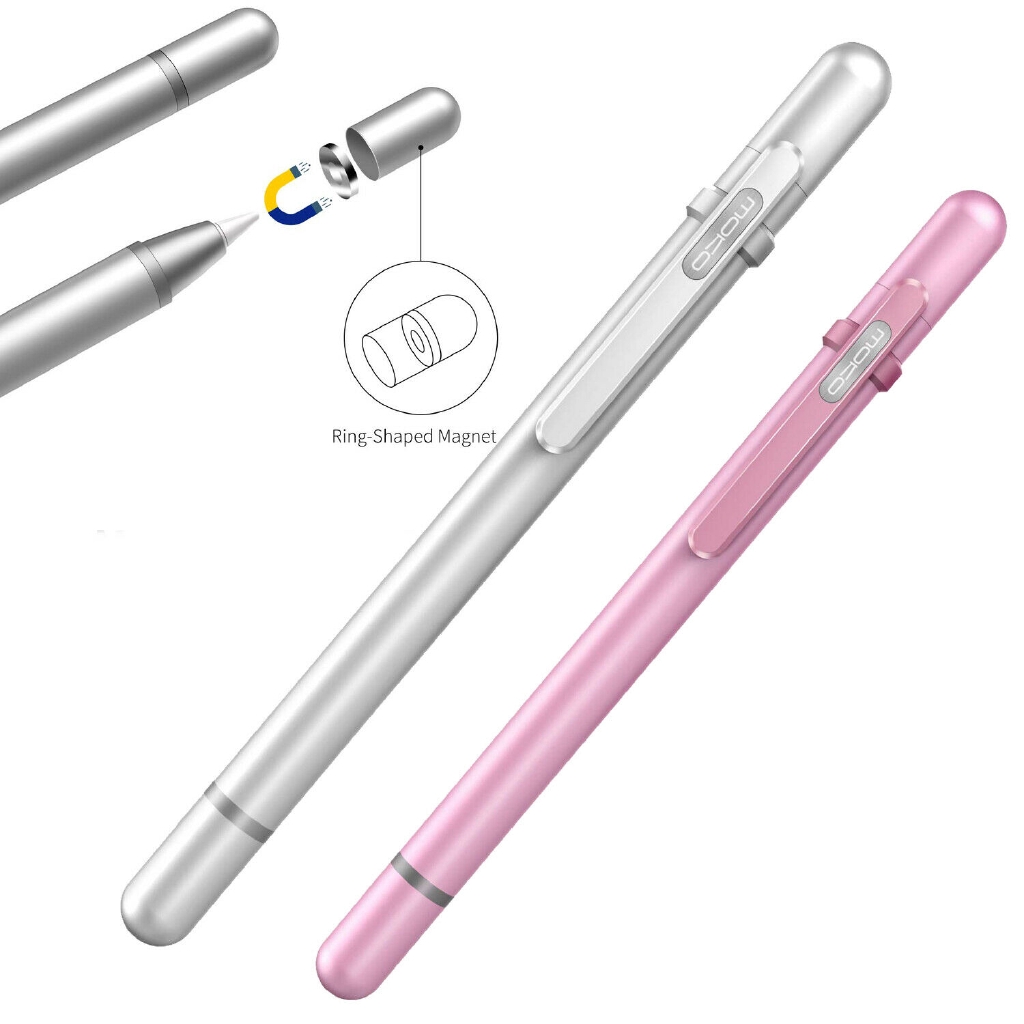 Aluminium Pencil Case Fit with 1st Apple Pencil, Magnetic Nib Cover Fit New iPad 10.2 /Air 3rd 10.5" /Mini 5th 7.9" 2019