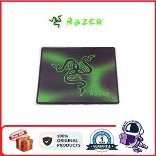 แผ่นรองเมาส์กันลื่นลายโลโก้ Razer