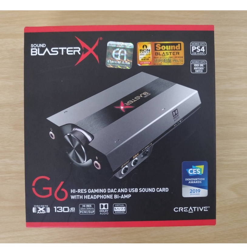 SOUND CARD (ซาวด์การ์ด) CREATIVE SOUND BLASTER X G6 มือสอง