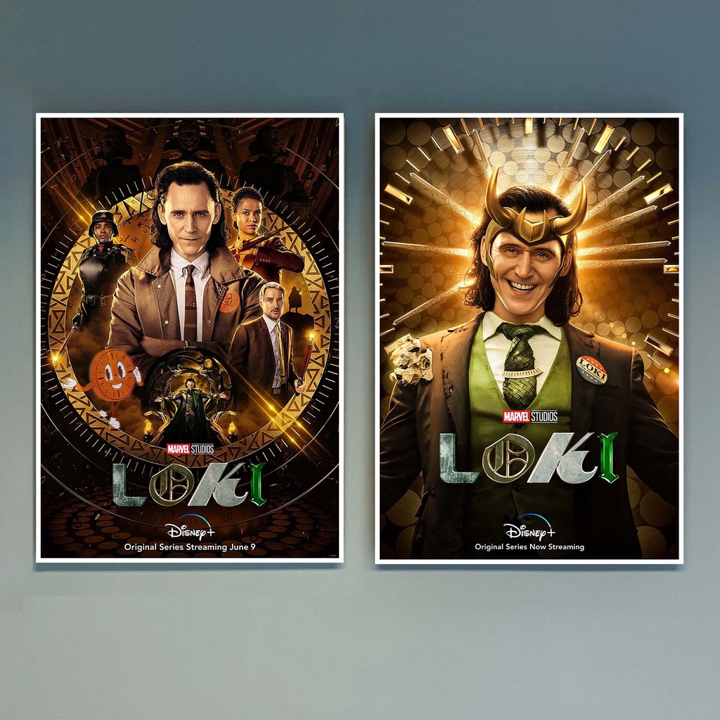 Loki Poster / TV Mini Series 2021 Marvel studios โปสเตอร์ขนาด 33x48 cm