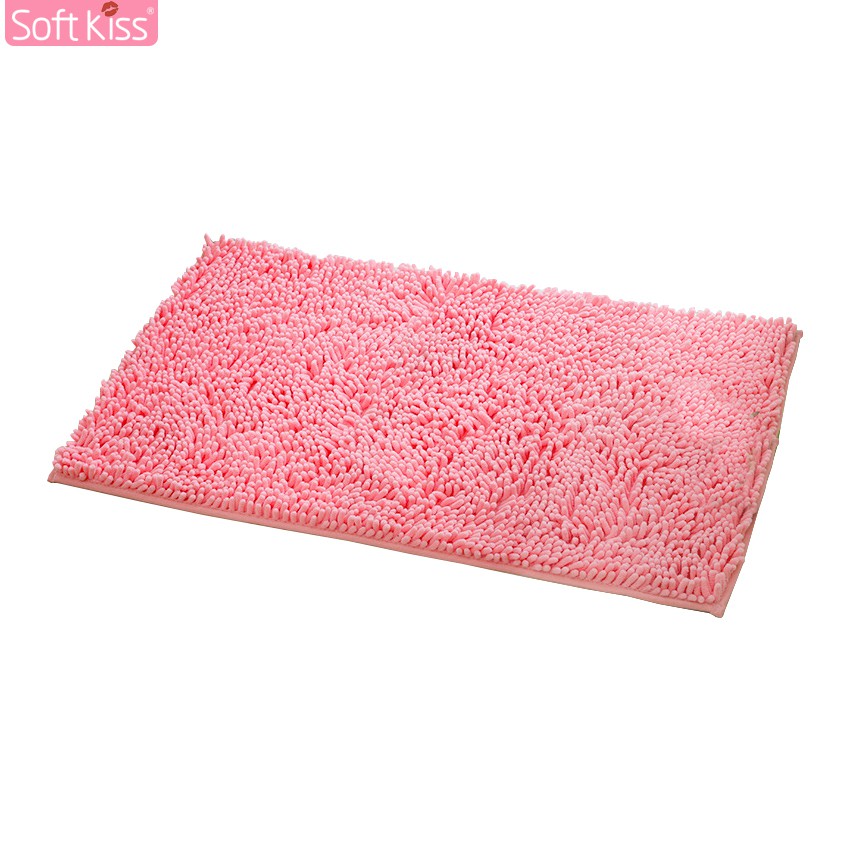 Softkiss สุดคุ้ม ซื้อ2แถม1ซื้อ4แถม2 พรม พรมเช็ดเท้า พรมดักฝุ่น พรมปูพื้น พรมตัวหนอน พรมเช็ดเท้านาโน พรมเช็ดเท้ากันลื่น