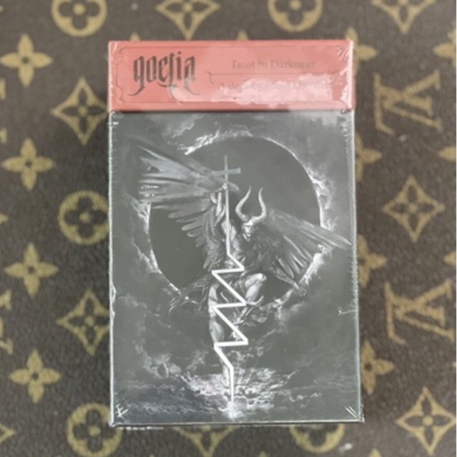 New! -Goetia Tarot in Darkness - Lo Scarabeo ไพ่ทาโรต์ ไพ่ยิปซี ไพ่ออราเคิล ของแท้ การันตี-return ac