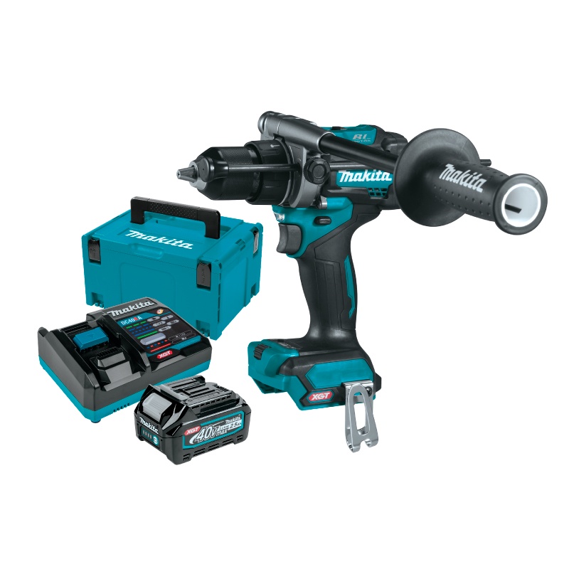 [คอมโบเซ็ต] MAKITA HP001GD101 : สว่านเจาะกระแทกไร้สาย 13 มม. 40Vmax (Battery 2.5Ah)