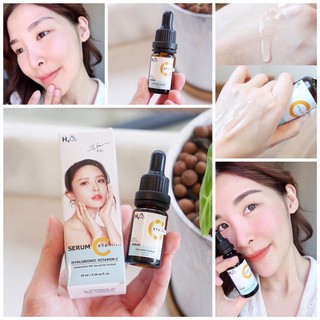 💦H2Oo hyaluronic vit c เซรั่มน้ำชา  เซรั่มย้อนวัย💦