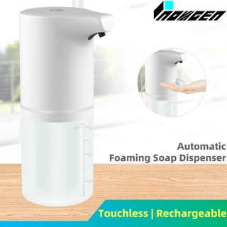 INOVAGEN Rechargeable Automatic Hand Soap Dispenser เครื่องปล่อยโฟมล้างมืออัตโนมัติ ที่จ่ายสบู่ เครื่องจ่ายสบู่ Touchless IR Infrared Auto Sensor Liquid Soap Container Toilet Bathroom Kitchen 350ml