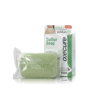 Oxe Cure Sulfur Soap 30g และ 100g สบู่กำมะถัน ทำความสะอาดขจัดน้ำมันส่วนเกิน พร้อมส่ง!!