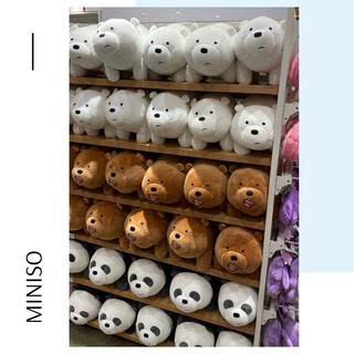 ตุ๊กตา We Bare Bears - Miniso