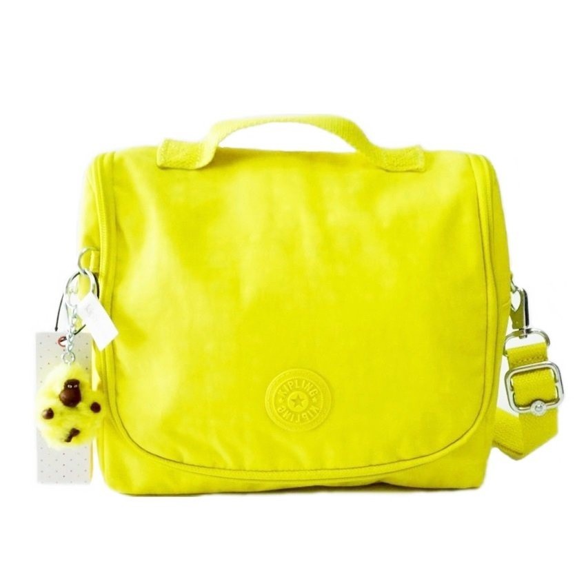 Kipling กระเป๋าถือ กระเป๋าสะพาย รุ่น Kichirou Lunch Bag - สี HelloLemon