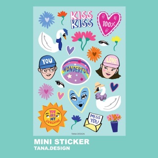 Kisskiss mini sticker