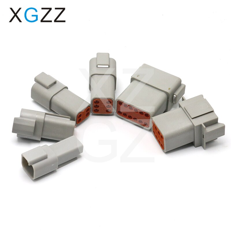 1 ชุด Deutsch DT06/DT04 2/3/4/6/8/12 Pin เครื่องยนต์เกียร์กันน้ําไฟฟ้าสําหรับรถยนต์รถบัสมอเตอร์รถบรรทุก - รูปที่ 2