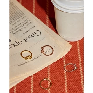 Julys - spring and rope ring