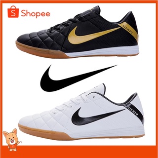 ส่งจากกรุงเทพ Nike Tiempo Turf รองเท้าฟุตซอล กันลื่นสวมใส่ได้รองเท้าฟุตบอลเทรนนิ่ง soccer shoes