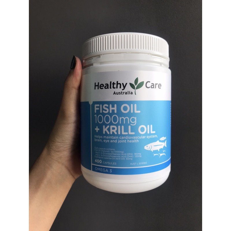 Healthy Care Fish Oil + Krill Oil
