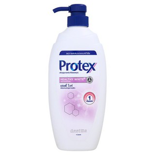 ครีมอาบน้ำ Protex(โพรเทคส์) เฮลตี้ ไวท์ สุขภาพผิวขนาด 500 มล. ของแท้ 100%