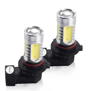 LED หลอดไฟ รถยนต์ HB4/9006 COB 4 LED Daylight (2 ชิ้น)