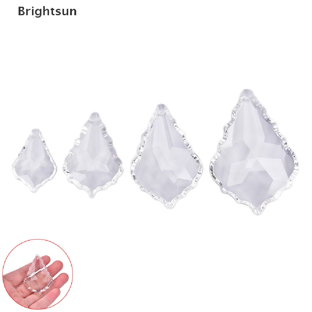 (Brightsun) ขายร้อน 1 ชิ้นอะไหล่โคมระย้าคริสตัลใส
