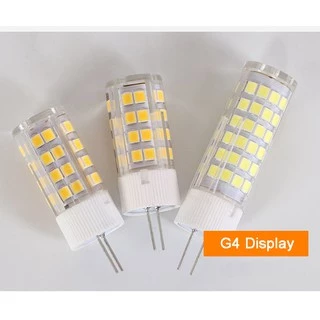 หลอดไฟ LED เซรามิก G4 G9 AC 220V 3W 5W 7W 9W 11W ความสว่างสูง