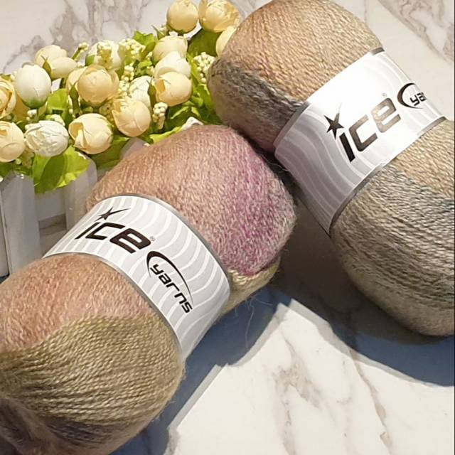 Ice YARN BONUS ไหมพรมถักนิตติ้ง ลายนําเข้า ลายฟรี