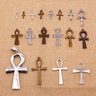 Ankh Cross Charms For Jewelry Making Handmade Diy.