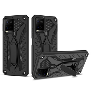 [ส่งจากไทย] Case Vivo Y33S เคสหุ่นยนต์ เคสกันกระแทก เคสไฮบริด มีขาตั้ง เคส VIVO Y33S