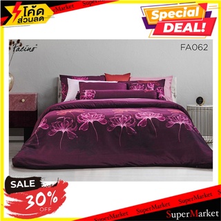 ชุดผ้าปูที่นอน 3.5 ฟุต 3 ชิ้น FACINO PRINT FA062 ผ้าปูที่นอน BEDSHEET SET 3.5 3PCS FACINO PRINT FA062 เครื่องนอน