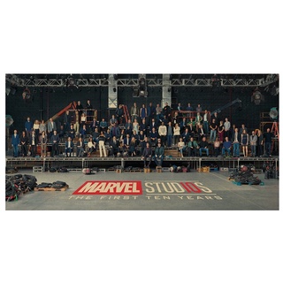 Avengers โปสเตอร์สติ๊กเกอร์ลาย Avengers Vintage10 สําหรับติดตกแต่งผนังห้องนั่งเล่น