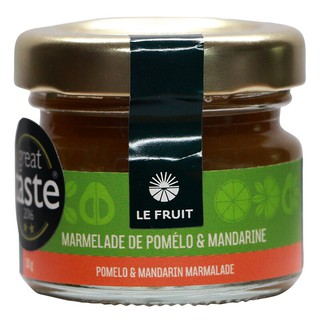 เลอฟรุตมาร์มาเลดส้มโอผสมส้มแมนดาริน 30กรัม Lefruit Marmalade, Pomelo with Mandarin Orange 30 grams