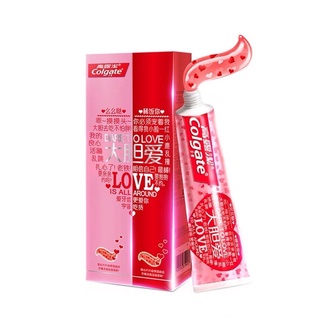 สินค้าพร้อมส่ง ยาสีฟัน Colgate limited รุ่น Dare To Love ยาสีฟันหัวใจ วาเลนไทน์ ของขวัญวาเลนไทน์