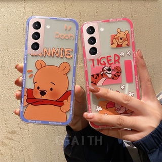 ใหม่ เคสโทรศัพท์มือถือแบบนิ่ม ใส กันกระแทก ลายการ์ตูนหมีน่ารัก แฟชั่น สําหรับ Samsung S23 Ultra S23+ Galaxy S23Plus GalaxyS23Ultra