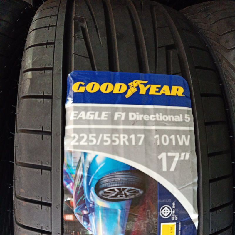 ยาง 225/55R17 Goodyear F1D5