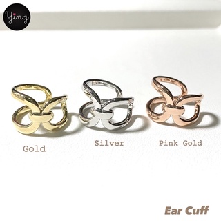 Ear Cuff🌈เกี่ยวหู ลายโบว์ สวยเก๋ (1 ชิ้น)