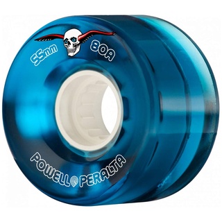 Powell Peralta | 55mm/59mm/63mm 80A Clear Cruisers Blue Cruisers Wheels