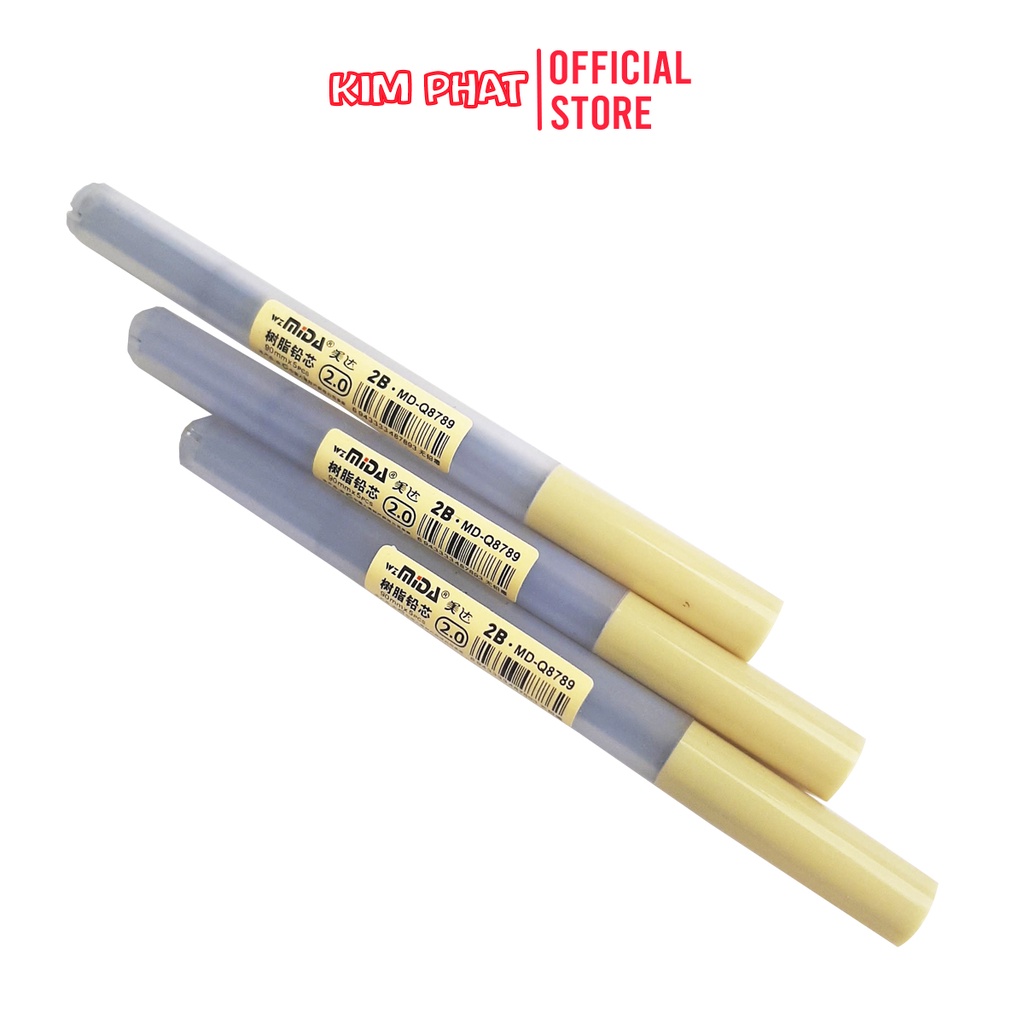 ไส้ดินสอ Staple, ไส้ดินสอกด 2B 0.5mm / 0.7mm / 2.0mm MIDA