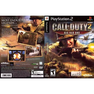 แผ่นเกมส์ PS2 Call of Duty 2 - Big Red One   คุณภาพ ส่งไว (DVD)