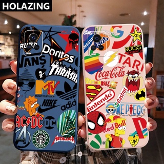 เคสโทรศัพท์มือถือ ขอบสี่เหลี่ยม ลายภาพวาดแฟชั่น สําหรับ VIVO T1X Y02S Y21 Y15A Y15S Y33S Y21T Y11S Y12S Y21A Y1S Y91C Y01