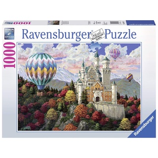 จิ๊กซอว์ Ravensburger - Neuschwanstein Daydream  1000 piece  (ของแท้  มีสินค้าพร้อมส่ง)