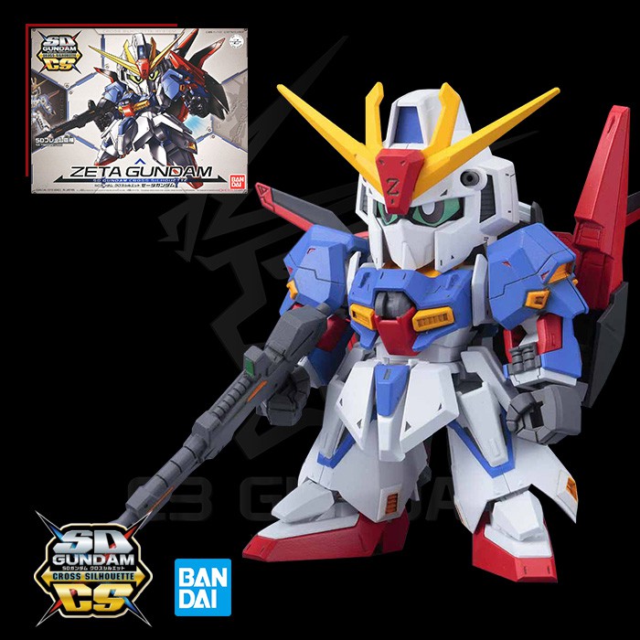 SD CS ZETA GUNDAM BANDAI SD Gundam Cross Silhouette GUNDAM UC ASSEMBLY รุ่น