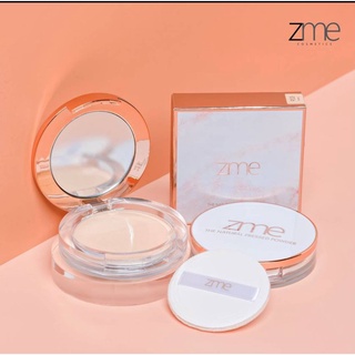 แป้งพัฟ ZME  ผสมรองพื้น สูตรบางเบา เกลี่ยง่าย ไม่หนักหน้า กันน้ำ กันเหงื่อ