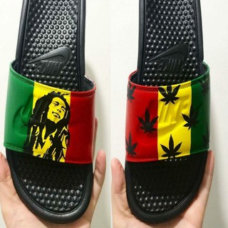 ลดราคา..!! รองเท้าแตะ Bob MARLEY แสดงสไลด์ สําหรับผู้ชาย